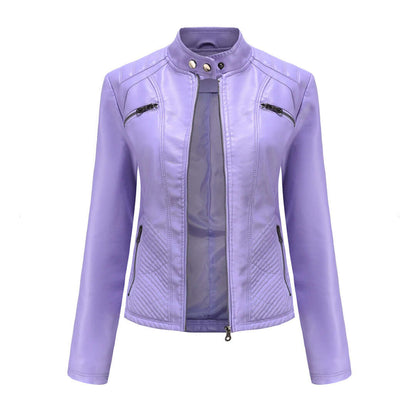 Lederjacke Classic Stil Elegant