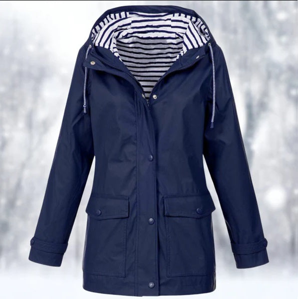 Wasserdichte Regenjacke Kapuze Outdoor