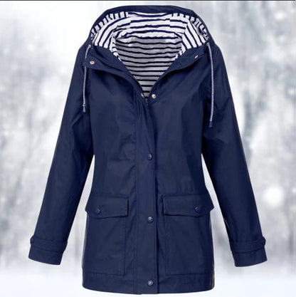 Wasserdichte Regenjacke Kapuze Outdoor