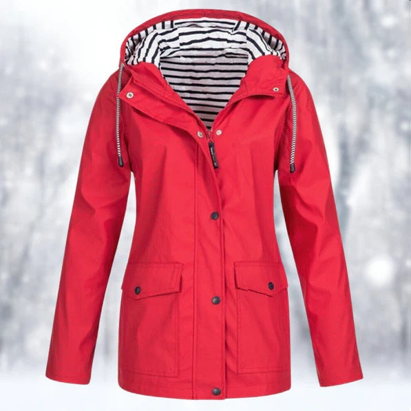 Wasserdichte Regenjacke Kapuze Outdoor