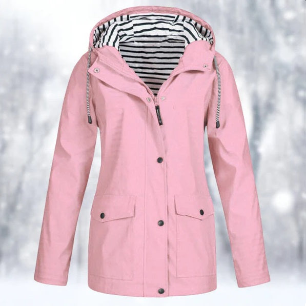 Wasserdichte Regenjacke Kapuze Outdoor