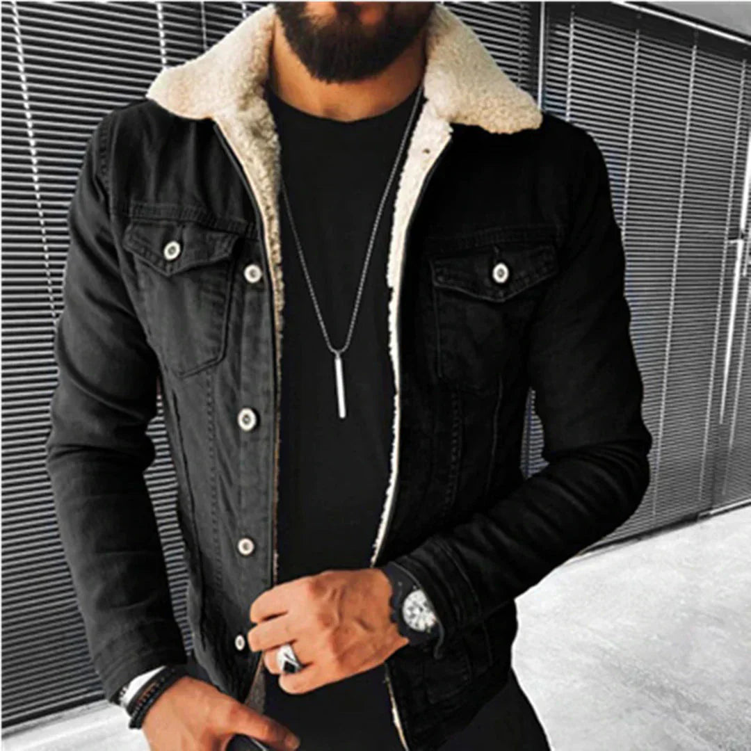 Mode Jeansjacke Herren Klassisch - IdealeKleiden