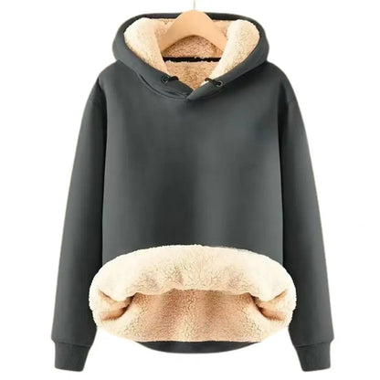 Weiche Kapuzenpullover Damen Herbst Modell
