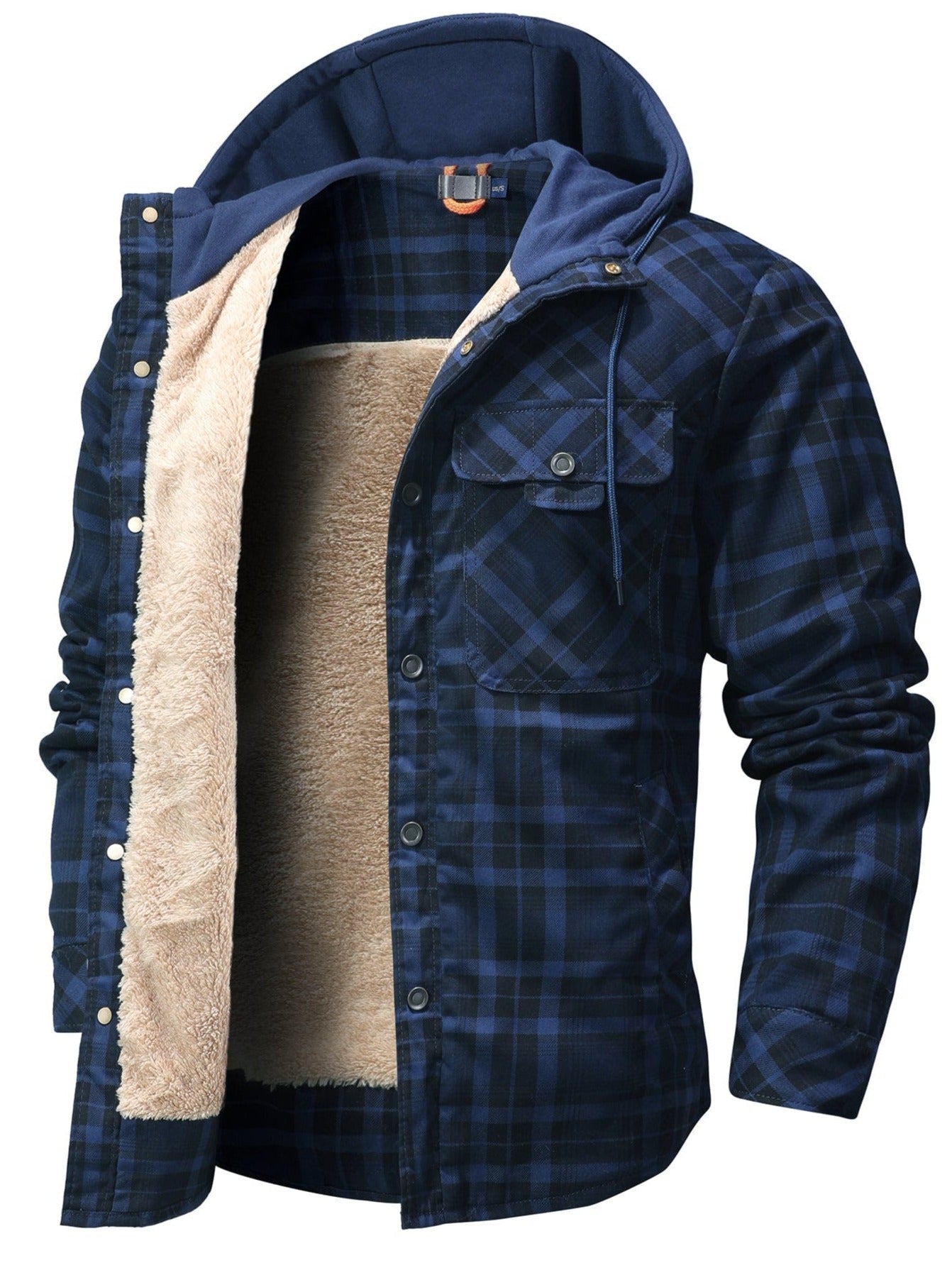 Robuste Outdoor-Jacke Woodland-Design