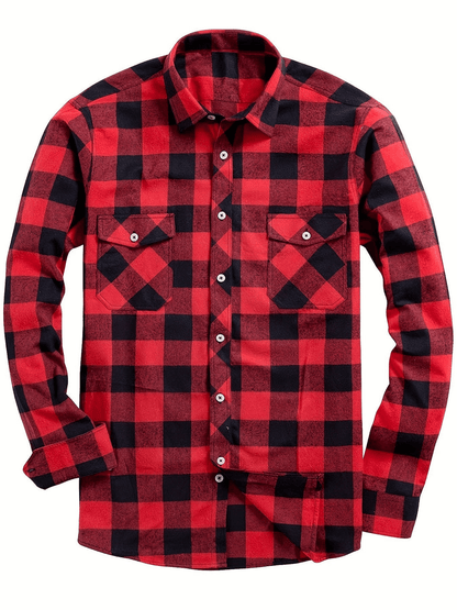 Herrenhemd Holzfäller-Style Trendy Casual
