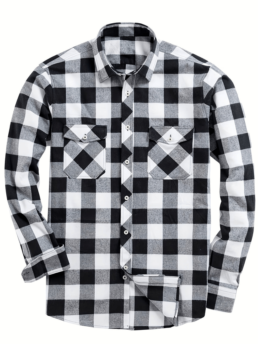 Herrenhemd Holzfäller-Style Trendy Casual