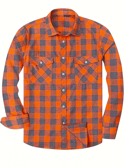 Herrenhemd Holzfäller-Style Trendy Casual
