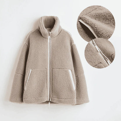 Stilvoller Wintermantel Elegant Schnitt