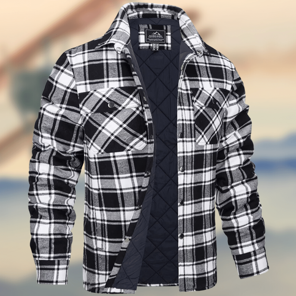 Elegante Herrenjacke Warm Fleece