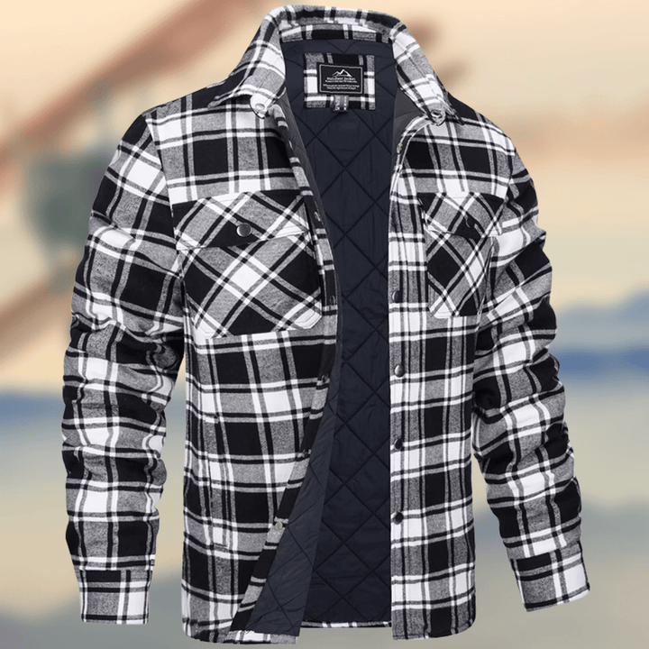 Elegante Herrenjacke Warm Fleece