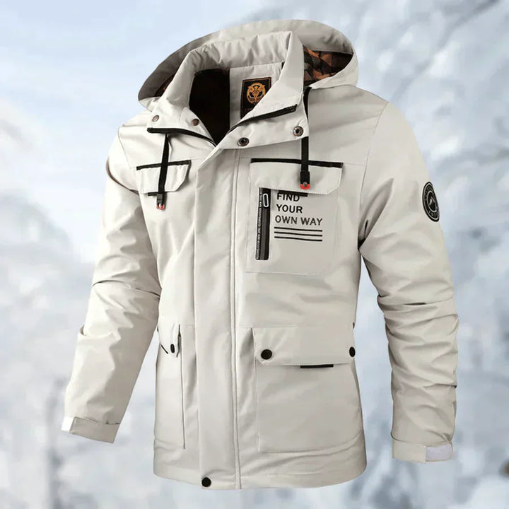 Wasser- und Winddichte Winterjacke Extreme Wetterbedingungen - IdealeKleiden