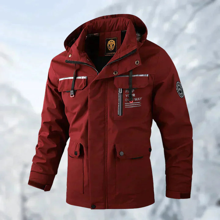 Wasser- und Winddichte Winterjacke Extreme Wetterbedingungen