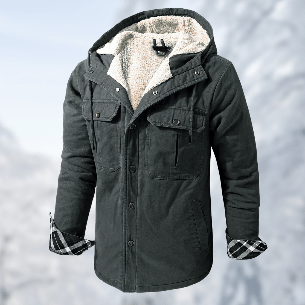 Stylische Winterjacke Kuschelig Warm