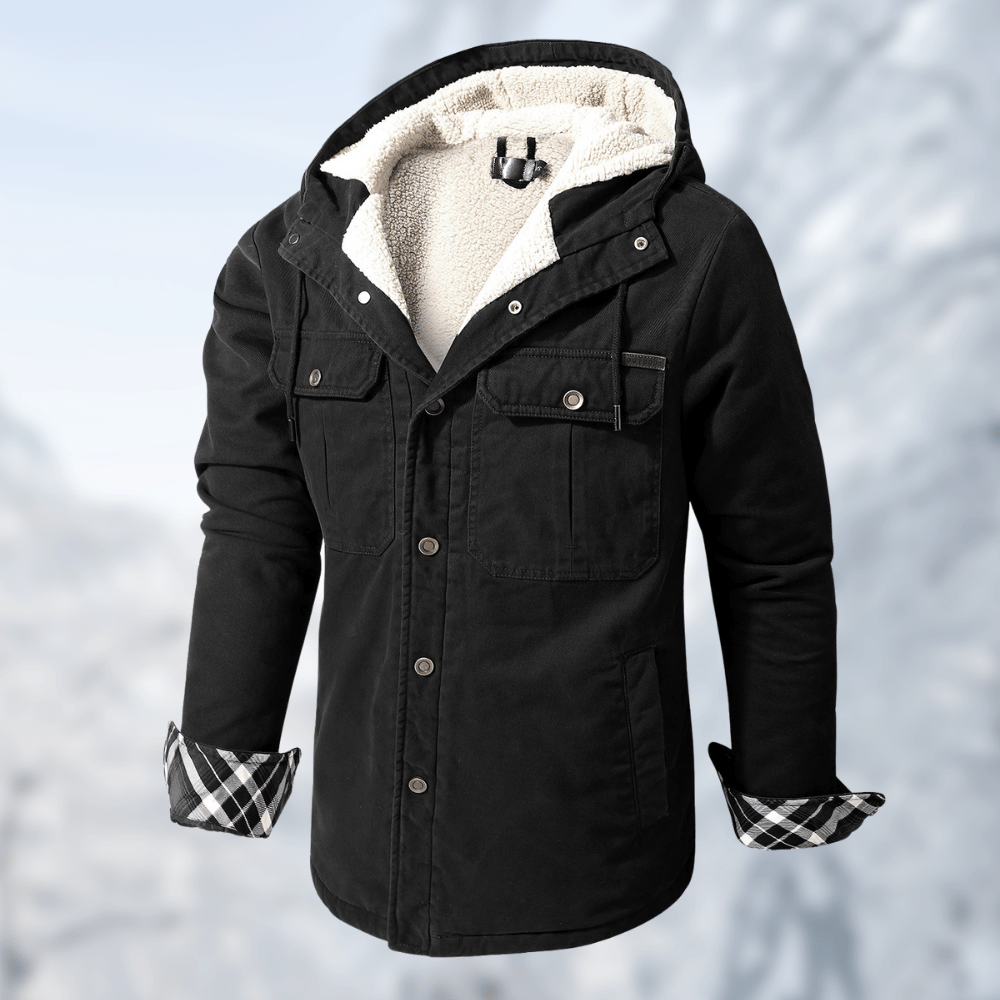Stylische Winterjacke Kuschelig Warm