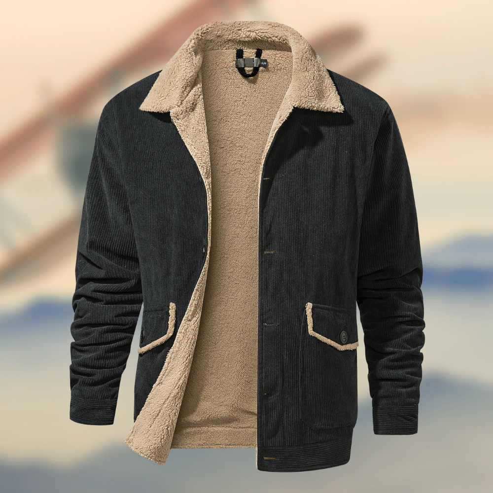 MARCOS - Stylische Winterjacke Kuschelig Warm - IdealeKleiden