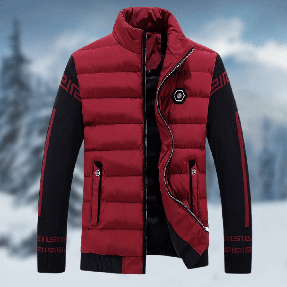 Mario - Warme Winterjacke Bequem Kuschelig