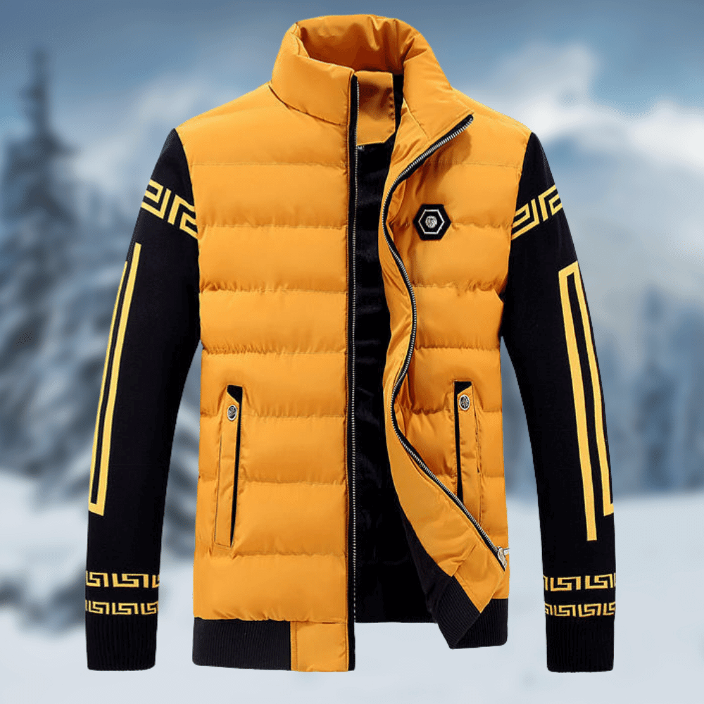 Mario - Warme Winterjacke Bequem Kuschelig