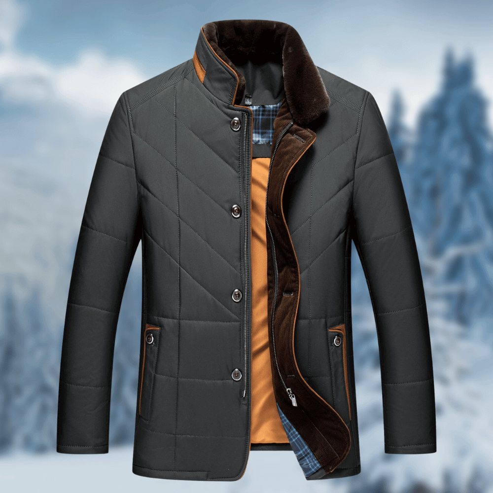 Herren Pufferjacke Diamant Steppung Trendig