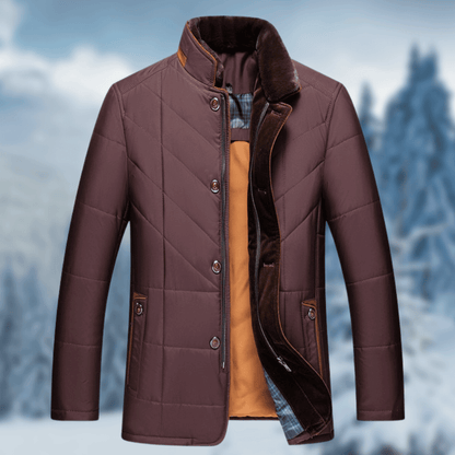 Herren Pufferjacke Diamant Steppung Trendig
