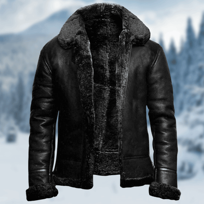 Lederjacke Warm Kuschelig Robust
