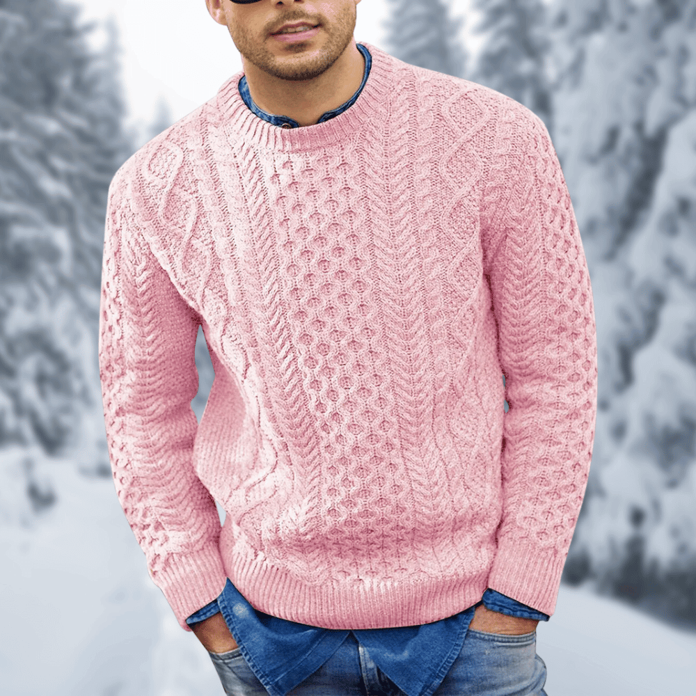 Kuschel-Pullover Warm Bequem Modern