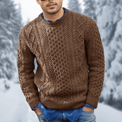 Kuschel-Pullover Warm Bequem Modern
