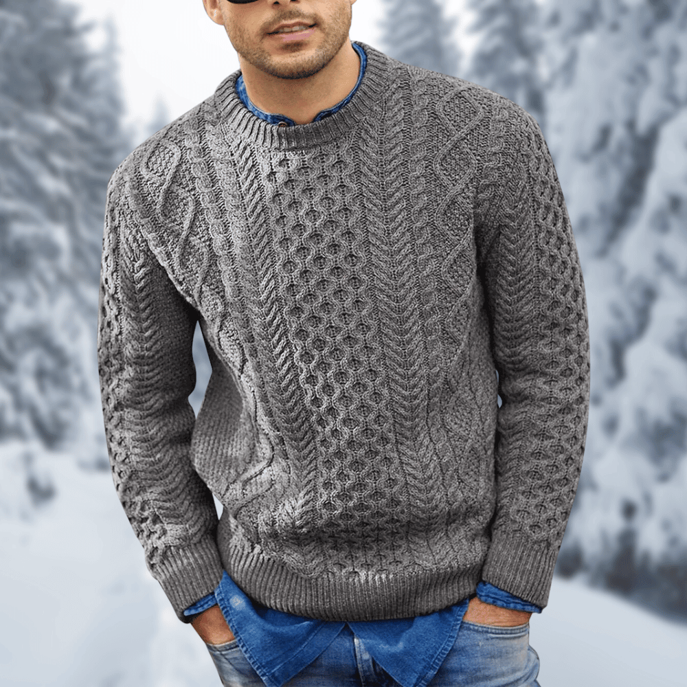 Kuschel-Pullover Warm Bequem Modern
