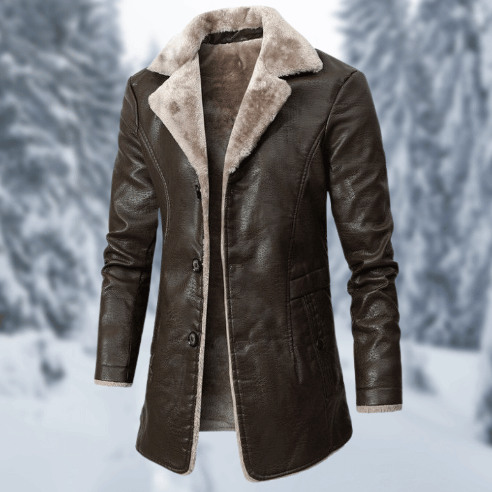 Eleganter Wintermantel Kuschelig Warm - IdealeKleiden