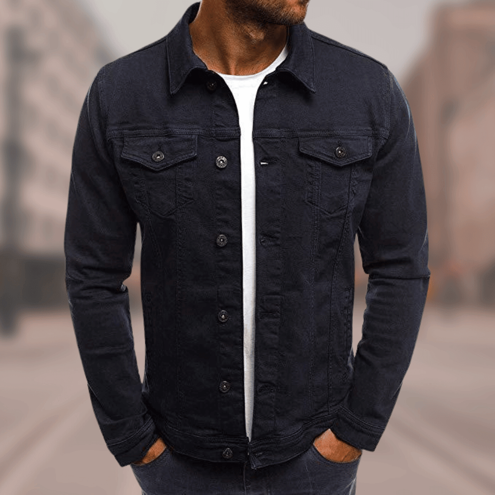 Marius - Stilvolle Jeansjacke Bequem Schnitt
