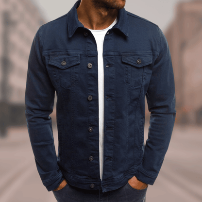 Marius - Stilvolle Jeansjacke Bequem Schnitt