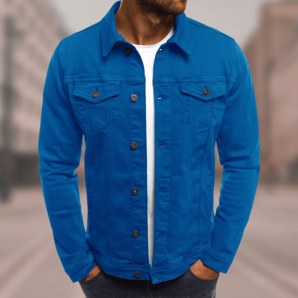 Marius - Stilvolle Jeansjacke Bequem Schnitt