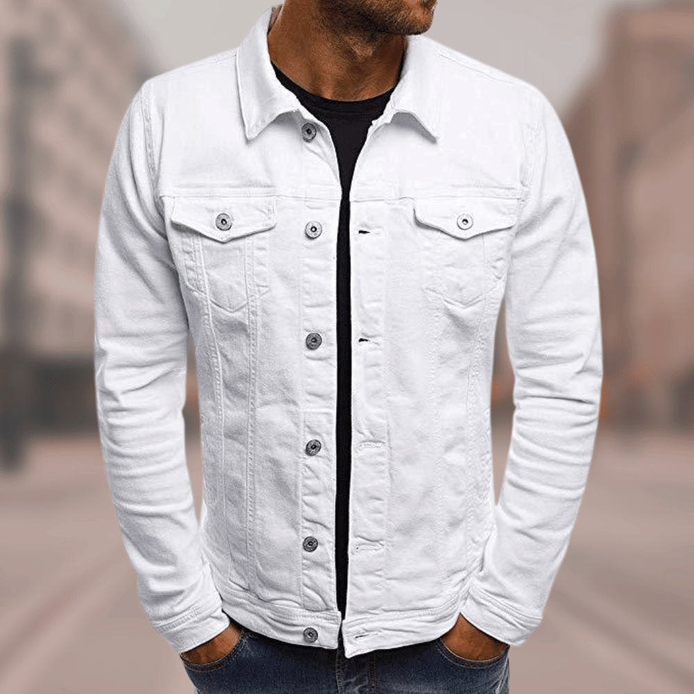 Marius - Stilvolle Jeansjacke Bequem Schnitt