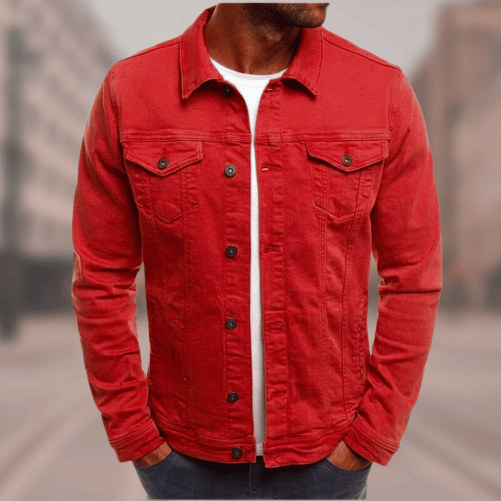 Marius - Stilvolle Jeansjacke Bequem Schnitt
