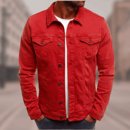 Marius - Stilvolle Jeansjacke Bequem Schnitt