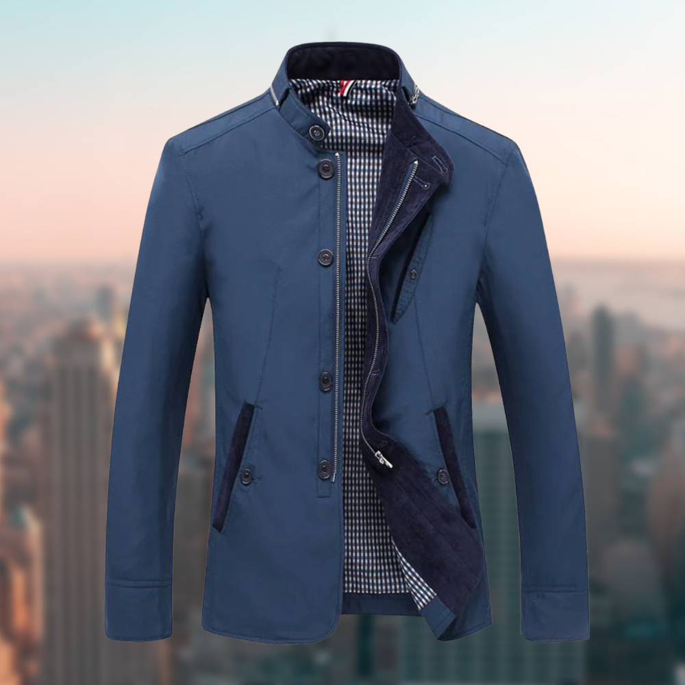 Elegante Herren Business Jacke Warm - IdealeKleiden