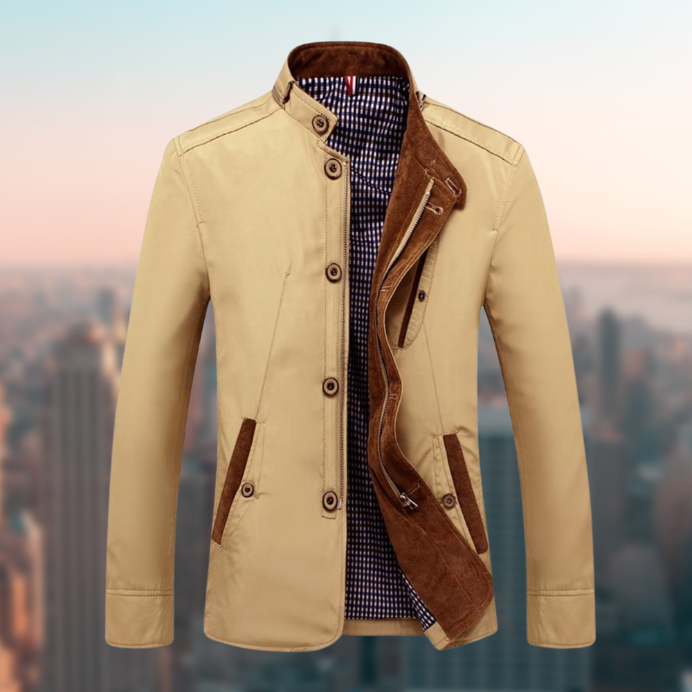 Elegante Herren Business Jacke Warm
