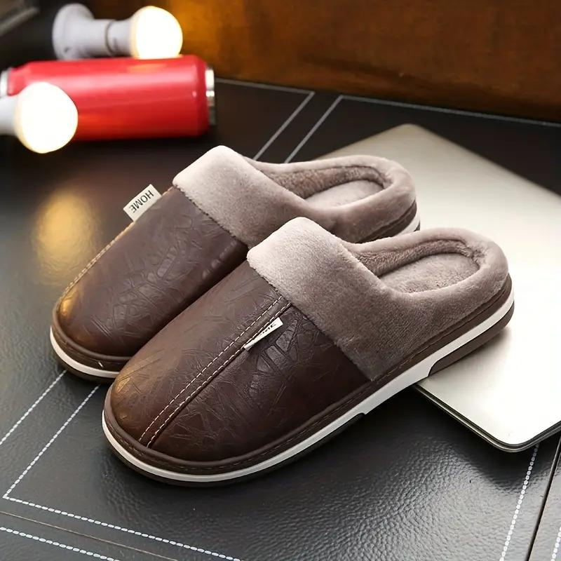 Herren Hausschuhe Warm Bequem