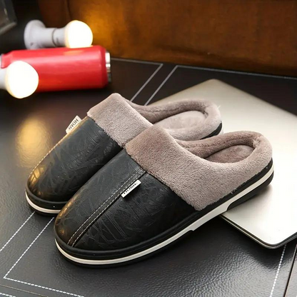 Herren Hausschuhe Warm Bequem