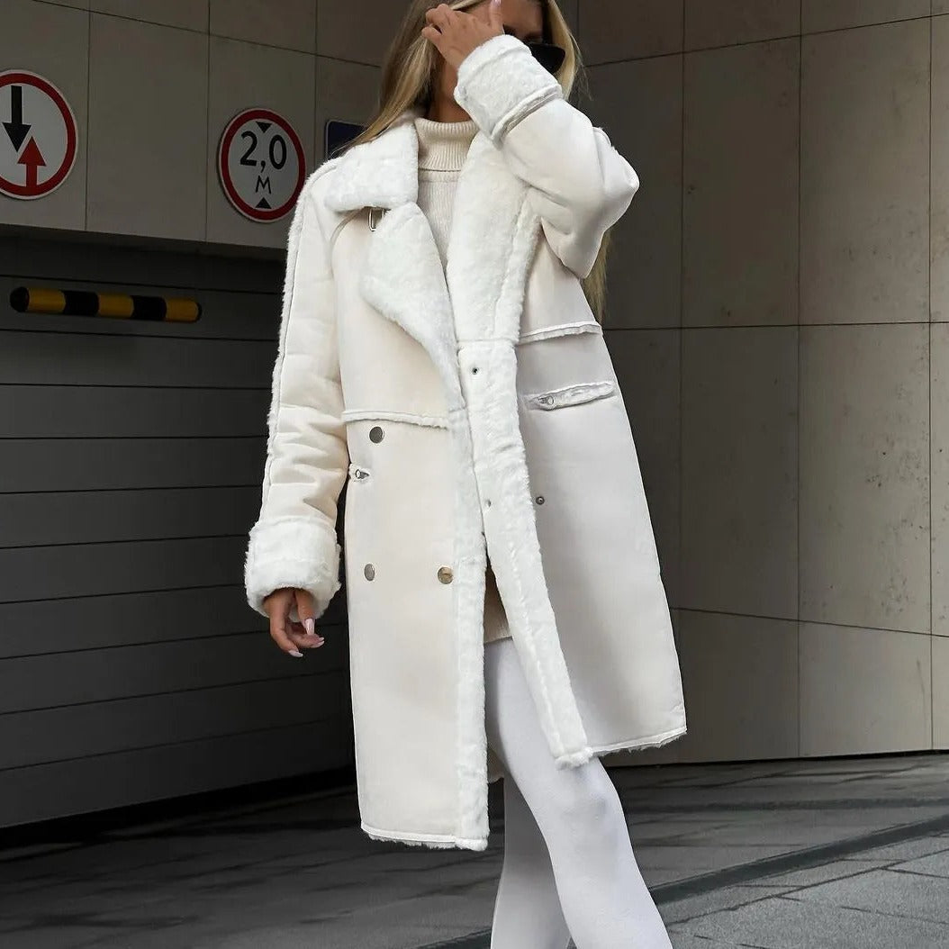 Stylische Manteljacke Damen