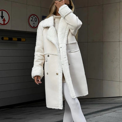 Stylische Manteljacke Damen