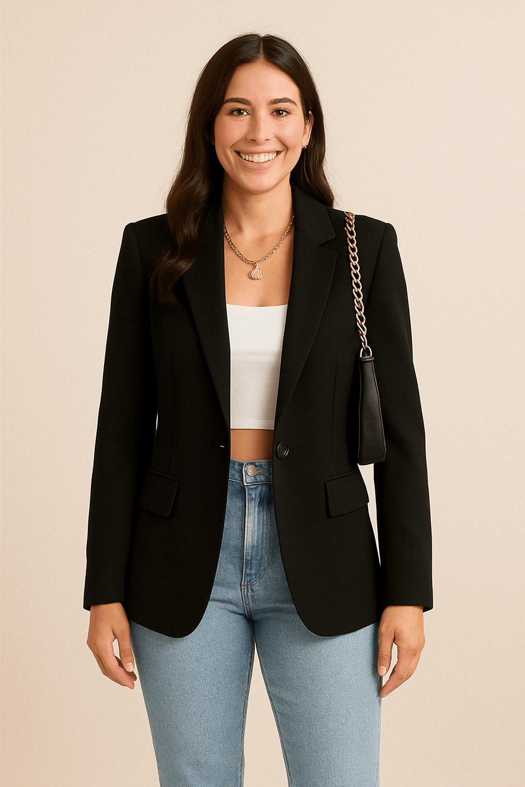 Stilvoller Blazer für Damen Büro und Alltag - IdealeKleiden