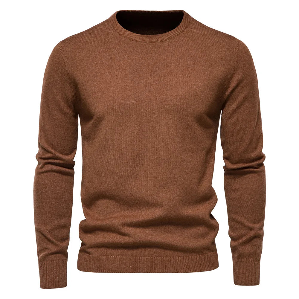 Stylische Herren Pullover Rundhals