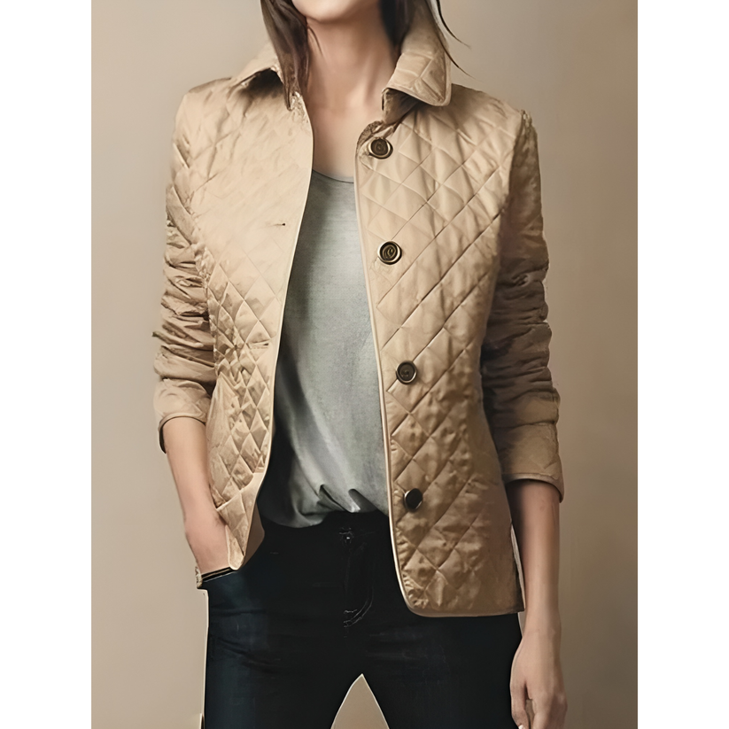 Kurze Damenjacke Warm Wattiert