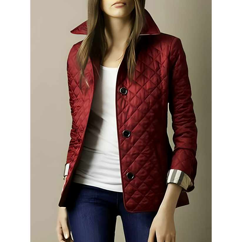 Kurze Damenjacke Warm Wattiert