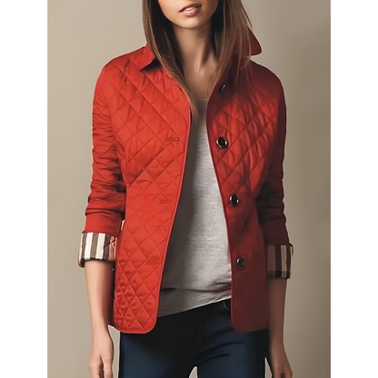 Kurze Damenjacke Warm Wattiert