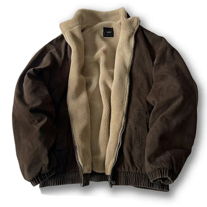 Herren Winterjacke Reißverschluss Modern