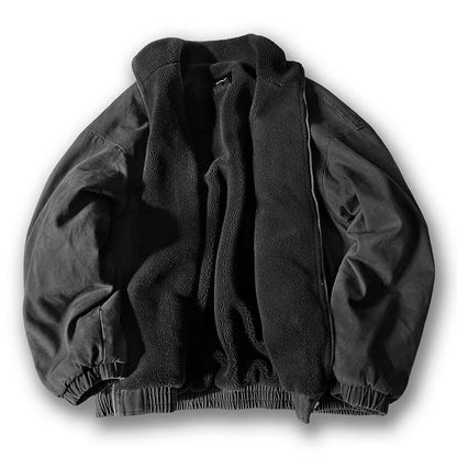 Herren Winterjacke Reißverschluss Modern
