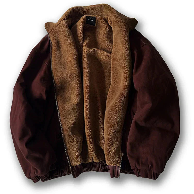 Herren Winterjacke Reißverschluss Modern