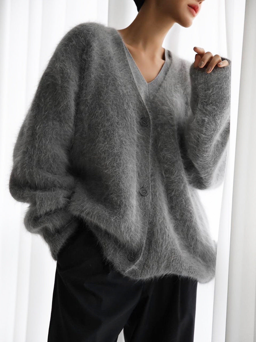 Elegante Strickjacke Zeitlos Chic