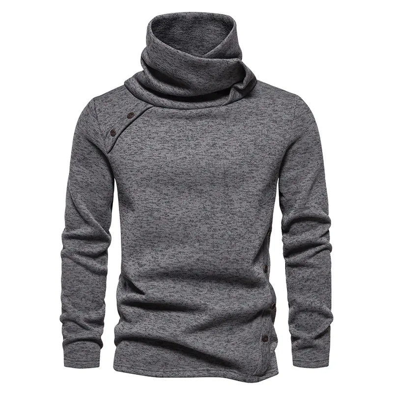 Koda - Soft Pullover Hochkragen Warm - IdealeKleiden